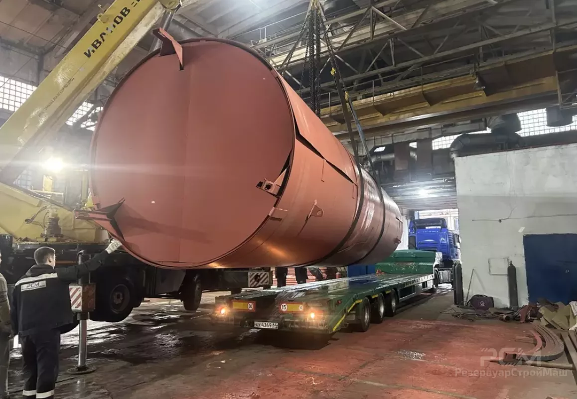 Изготовление и отгрузка партии РВС-250 м3